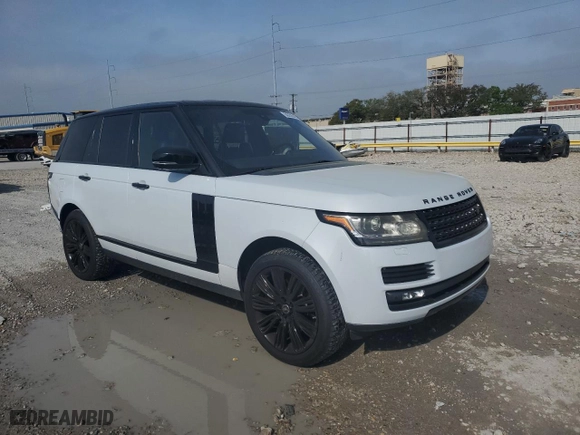 2016 Land Rover Range Rover Diesel HSE with VIN SALGS2KFXGA249523, listed as a Copart auction lot 50358345 with 90,281 mi miles and Salvage Title. Bid and sale history available at carsss.com. Image 4.