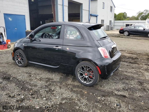 2017 FIAT 500 Abarth with VIN 3C3CFFFH8HT659135, listed as a Copart auction lot 73929284 with NaN miles and Salvage Title. Bid and sale history available at carsss.com. Image 2.