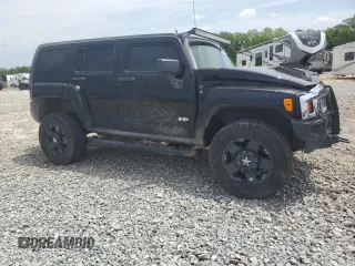2007 Hummer H3 SUV z VIN 5GTDN13E278207901, wystawiony jako Copart lot #55413255 z przebiegiem 186 255 mil mil oraz Szkody całkowita. Historia ofert i sprzedaży dostępna na DreamBid. Obrazek 4.
