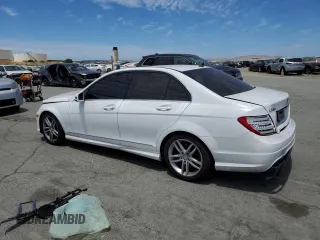 2013 Mercedes-Benz C 250 Sport with VIN WDDGF4HB6DR242731, listed as a Copart auction lot 63685885 with 95,789 mi miles and Salvage title. Bid and sale history available at DreamBid. Image 2.