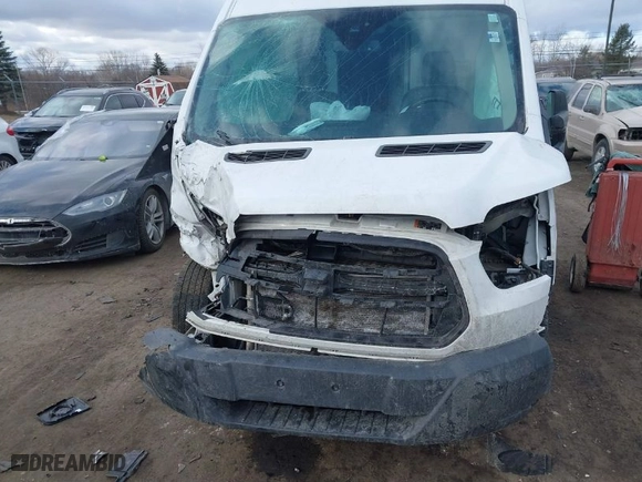 2017 Ford Transit Van with VIN 1FTBW2CM1HKA82189, listed as a IAAI auction lot 41435532 with NaN miles. Bid and sale history available at carsss.com. Image 13.
