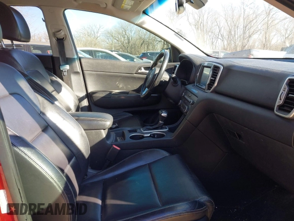 2017 Kia Sportage EX with VIN KNDPN3AC2H7238929, listed as a IAAI auction lot 41343997 with 146,334 mi miles. Bid and sale history available at carsss.com. Image 5.
