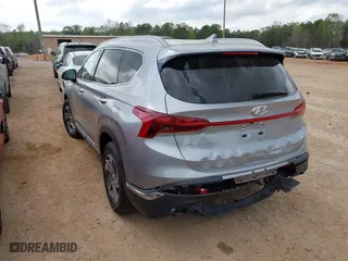 2022 Hyundai Santa Fe SEL with VIN 5NMS24AJXNH412919, listed as a IAAI auction lot 41943656 with 38,018 mi miles. Bid and sale history available at carsss.com. Image 3.