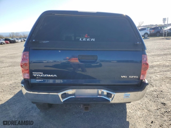 2008 Toyota Tacoma with VIN 5TEUU42N78Z523470, listed as a Copart auction lot 48383195 with 248,432 mi miles and Salvage Title. Bid and sale history available at carsss.com. Image 6.
