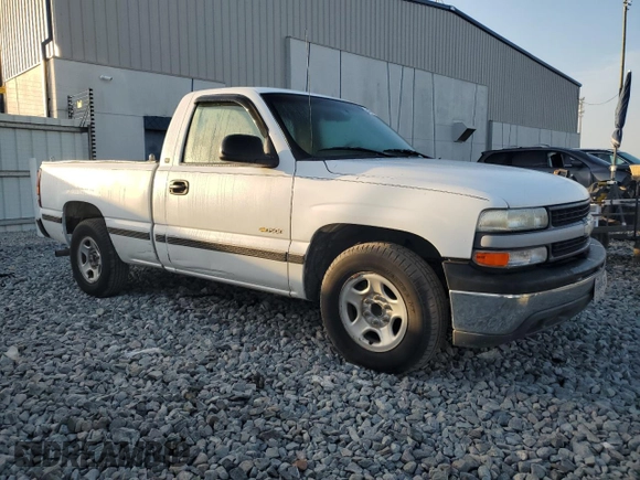 1999 Chevrolet Silverado 1500 with VIN 1GCEC14W1XZ187255, listed as a Copart auction lot 54378895 with 99,145 mi miles and Salvage Title. Bid and sale history available at carsss.com. Image 4.