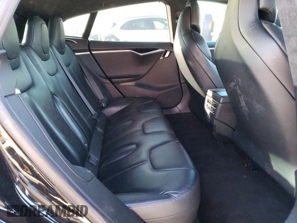 2017 Tesla Model S 100D with VIN 5YJSA1E22HF192735, listed as a Copart auction lot 88709355 with 100,039 mi miles and Salvage Title. Bid and sale history available at carsss.com. Image 10.