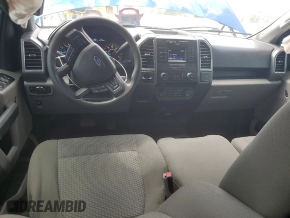 2017 Ford F-150 XL with VIN 1FTEW1C85HFA87480, listed as a Copart auction lot 51813955 with 185,207 mi miles and Salvage Title. Bid and sale history available at carsss.com. Image 8.