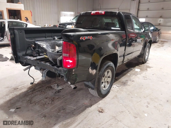 2018 Chevrolet Colorado 4WD Work Truck with VIN 1GCHTBEN4J1220215, listed as a IAAI auction lot 41541822 with 64,971 mi miles. Bid and sale history available at carsss.com. Image 4.