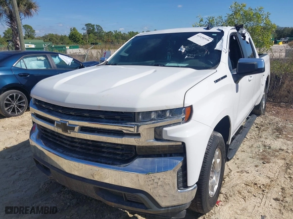 2019 Chevrolet Silverado 1500 LT with VIN 3GCPWCED8KG122694, listed as a IAAI auction lot 41430558 with 92,441 mi miles. Bid and sale history available at carsss.com. Image 2.