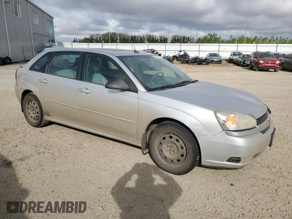 2005 Chevrolet Malibu Maxx LT z VIN 1G1ZU64865F140923, wystawiony jako Copart lot #56044545 z przebiegiem 62 445 mil mil oraz Szkoda całkowita • Salvage title. Historia ofert i sprzedaży dostępna na DreamBid. Obrazek 4.