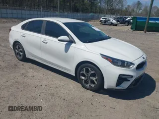 2019 Kia Forte LXS with VIN 3KPF24AD7KE042205, listed as a IAAI auction lot 41895139 with 98,183 mi miles. Bid and sale history available at carsss.com. Image 1.