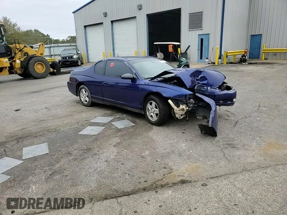 2005 Chevrolet Monte Carlo LS with VIN 2G1WW12E759263292, listed as a Copart auction lot 84728294 with 234,038 mi miles and Salvage Title. Bid and sale history available at carsss.com. Image 11.