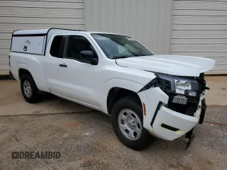 2022 Nissan Frontier S with VIN 1N6ED1CL7NN676149, listed as a Copart auction lot 53841345 with 82,500 mi miles and Clean title. Bid and sale history available at DreamBid. Image 4.