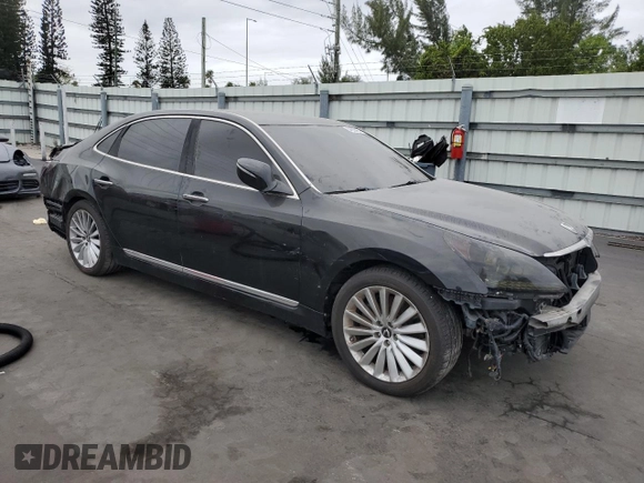 2016 Hyundai Equus Signature z VIN KMHGH4JH6GU103098, wystawiony jako Copart lot #84622454 z przebiegiem 107 573 mil mil oraz Czysty tytuł • Clean title. Historia ofert i sprzedaży dostępna na DreamBid. Obrazek 4.