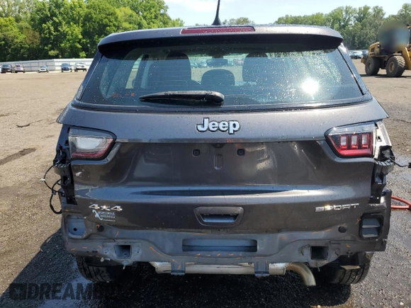 2021 Jeep Compass Sport с VIN 3C4NJDAB5MT555108, выставлен на аукционе Copart как лот 63551125 с пробегом 118 765 миль миль и Чистый • Clean title. История ставок и продаж доступна на DreamBid. Изображение 6.