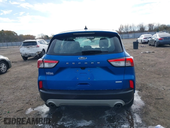 2020 Ford Escape S with VIN 1FMCU0F6XLUA23677, listed as a IAAI auction lot 41076948 with 105,124 mi miles and . Bid and sale history available at carsss.com. Image 16.