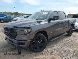 2024 Ram 1500 Lone Star with VIN 1C6SRFFT1RN125616, listed as a IAAI auction lot 42053680 with 57,274 mi miles and . Bid and sale history available at DreamBid. Image 19.