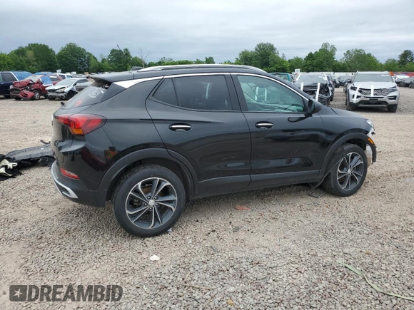 2022 Buick Encore GX Select z VIN KL4MMESL4NB142190, wystawiony jako Copart lot #61333895 z przebiegiem 55 830 mil mil oraz Szkoda całkowita • Salvage title. Historia ofert i sprzedaży dostępna na DreamBid. Obrazek 3.