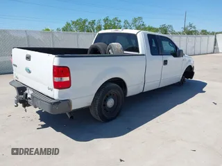 2008 Ford F-150 STX with VIN 1FTRX12W58FC07180, listed as a IAAI auction lot 41976049 with 176,872 mi miles and . Bid and sale history available at DreamBid. Image 4.