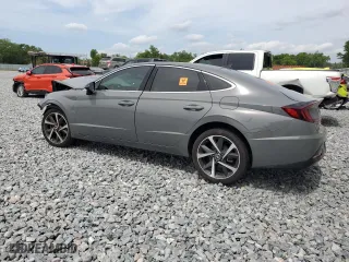 2023 Hyundai Sonata SEL Plus with VIN KMHL44J20PA276848, listed as a Copart auction lot 50339575 with 21,277 mi miles and Non Repairable. Bid and sale history available at carsss.com. Image 2.