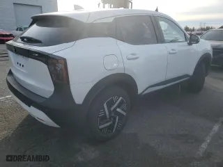 2025 Nissan Kicks SV with VIN 3N8AP6CAXSL338913, listed as a Copart auction lot 41838175 with 2,160 mi miles and Salvage Title. Bid and sale history available at carsss.com. Image 3.