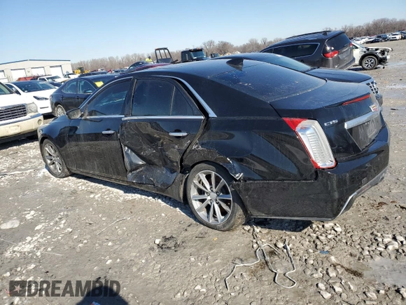 2019 Cadillac CTS Sedan Luxury RWD with VIN 1G6AR5SS6K0100177, listed as a Copart auction lot 45105415 with 117,013 mi miles and Clean Title. Bid and sale history available at carsss.com. Image 2.