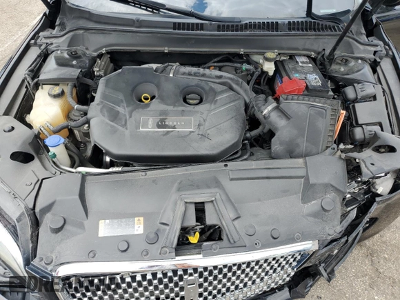 2017 Lincoln MKZ Reserve with VIN 3LN6L5E96HR648522, listed as a Copart auction lot 57698155 with 106,379 mi miles and Salvage title. Bid and sale history available at DreamBid. Image 11.