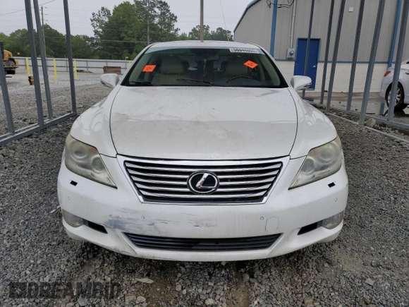 2012 Lexus LS 460 with VIN JTHBL5EF5C5110672, listed as a Copart auction lot 58844805 with 139,485 mi miles and Salvage title. Bid and sale history available at DreamBid. Image 5.