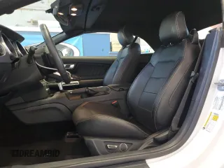 2018 Ford Mustang EcoBoost Premium with VIN 1FATP8UHXJ5165104, listed as a Copart auction lot 47358885 with 27,137 mi miles and Salvage title. Bid and sale history available at DreamBid. Image 7.
