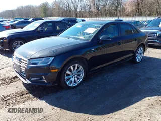 2018 Audi A4 Premium with VIN WAUKMAF41JN018702, listed as a IAAI auction lot 41770021 with 68,128 mi miles. Bid and sale history available at carsss.com. Image 2.