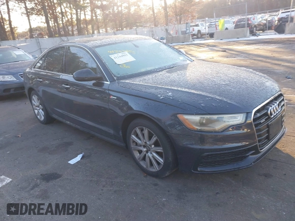 2015 Audi A6 Premium Plus with VIN WAUFGAFC1FN004306, listed as a IAAI auction lot 41244953 with Not provided miles and . Bid and sale history available at DreamBid. Image 1.