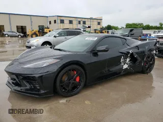 2022 Chevrolet Corvette 3LT z VIN 1G1YC2D46N5103137, wystawiony jako Copart lot #55407805 z przebiegiem 2100 mil mil oraz Szkody całkowita. Historia ofert i sprzedaży dostępna na DreamBid. Obrazek 1.