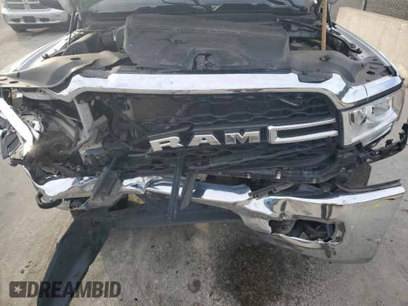 2020 Ram 2500 Tradesman with VIN 3C6UR5HJ4LG262371, listed as a Copart auction lot 89361965 with 77,255 mi miles and Non Repairable. Bid and sale history available at carsss.com. Image 11.