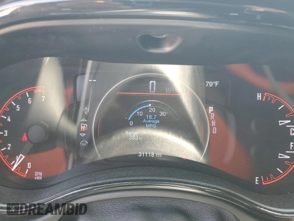 2023 Dodge Durango GT with VIN 1C4RDJDG1PC632152, listed as a Copart auction lot 58002995 with 31,118 mi miles and Salvage title. Bid and sale history available at DreamBid. Image 9.