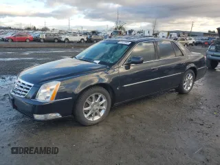 2008 Cadillac DTS w/1SD with VIN 1G6KD57Y78U192983, listed as a Copart auction lot 87672955 with 112,376 mi miles and Salvage Title. Bid and sale history available at carsss.com. Image 1.
