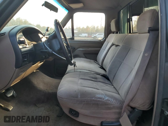 1995 Ford F-150 with VIN 1FTEF15N2SNA42822, listed as a Copart auction lot 80903914 with 0 mi miles and Salvage Title. Bid and sale history available at carsss.com. Image 7.