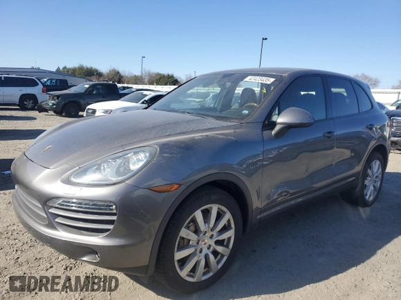 2011 Porsche Cayenne S Hybrid with VIN WP1AE2A22BLA91600, listed as a Copart auction lot 42423435 with 75,993 mi miles and Salvage Title. Bid and sale history available at carsss.com. Image 1.