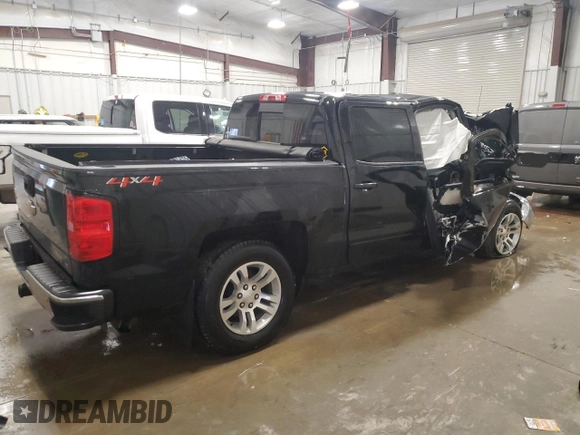 2018 Chevrolet Silverado 1500 LT with VIN 3GCUKREC4JG582202, listed as a Copart auction lot 50754695 with 0 mi miles and Non Repairable. Bid and sale history available at carsss.com. Image 3.