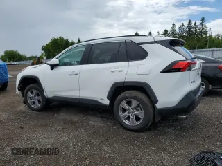 2023 Toyota RAV4 Hybrid XLE Premium with VIN 2T3BWRFV2PW180828, listed as a Copart auction lot 58172534 with 8,428 mi miles and Salvage title. Bid and sale history available at DreamBid. Image 2.