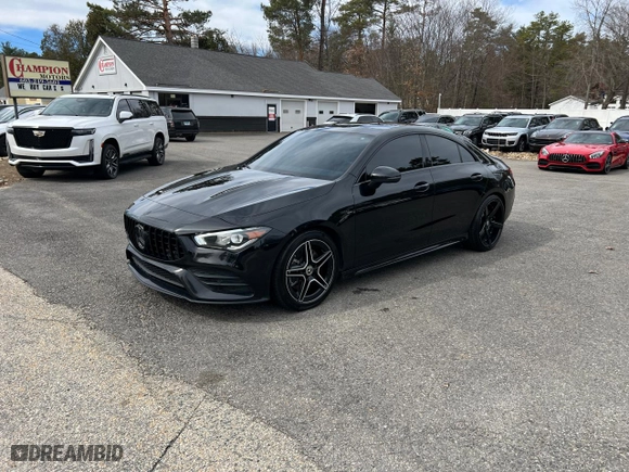 2020 Mercedes-Benz CLA with VIN W1K5J4HB6LN083219, listed as a Copart auction lot 49958735 with 122,059 mi miles and Clean Title. Bid and sale history available at carsss.com. Image 2.