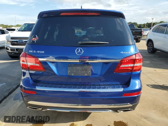 2017 Mercedes-Benz GLS 450 with VIN 4JGDF6EE5HA842874, listed as a Copart auction lot 73792284 with Not Provided miles and Non Repairable. Bid and sale history available at DreamBid. Image 6.
