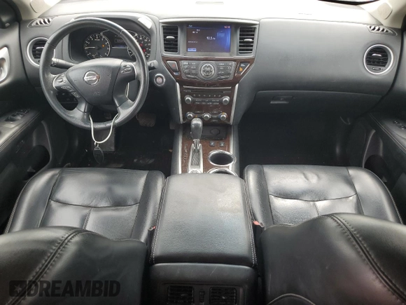 2016 Nissan Pathfinder SL with VIN 5N1AR2MM4GC612435, listed as a Copart auction lot 55487345 with 161,421 mi miles and Salvage title. Bid and sale history available at DreamBid. Image 8.