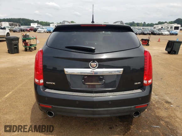 2014 Cadillac SRX Performance Collection with VIN 3GYFNCE38ES525883, listed as a Copart auction lot 55085505 with 160,609 mi miles and Salvage title. Bid and sale history available at DreamBid. Image 6.