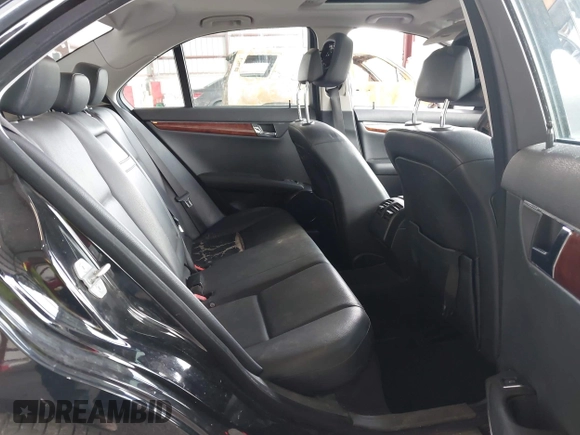 2011 Mercedes-Benz C 300 Sport with VIN WDDGF8BB2BR161142, listed as a IAAI auction lot 42221447 with 138,529 mi miles and . Bid and sale history available at DreamBid. Image 8.