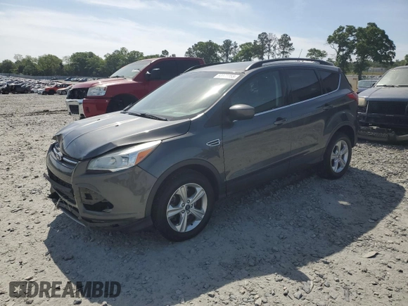 2016 Ford Escape SE with VIN 1FMCU9GX0GUC46005, listed as a Copart auction lot 53975955 with 124,994 mi miles and Salvage Title. Bid and sale history available at DreamBid. Image 1.
