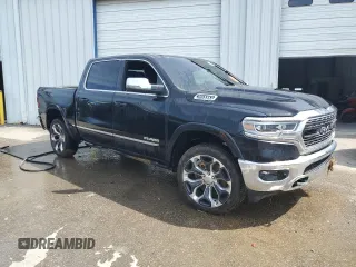 2023 Ram 1500 Limited with VIN 1C6SRFHT5PN522613, listed as a Copart auction lot 56722414 with Not provided miles and Non repairable. Bid and sale history available at DreamBid. Image 4.