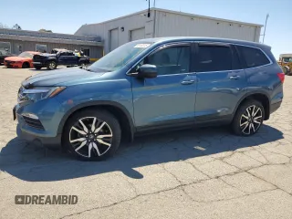 2017 Honda Pilot EX-L z VIN 5FNYF6H60HB044011, wystawiony jako Copart lot #56143915 z przebiegiem 149 726 mil mil oraz Szkoda całkowita • Salvage title. Historia ofert i sprzedaży dostępna na DreamBid. Obrazek 1.