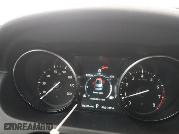 2019 Land Rover Discovery Sport SE with VIN SALCP2FX6KH819424, listed as a Copart auction lot 50988445 with 45,426 mi miles and Salvage Title. Bid and sale history available at DreamBid. Image 9.
