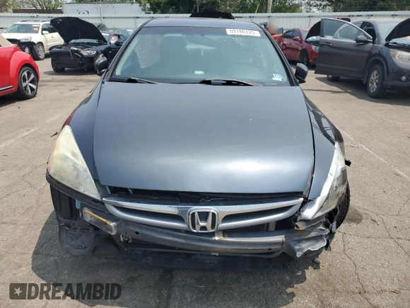 2006 Honda Accord LX SE с VIN 1HGCM56326A017435, выставлен на аукционе Copart как лот 59180725 с пробегом 214 687 миль миль и Списание • Salvage title. История ставок и продаж доступна на DreamBid. Изображение 5.
