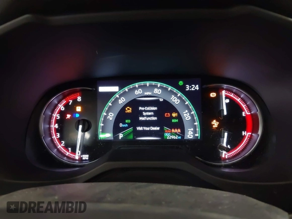 2023 Toyota RAV4 XLE Premium with VIN JTMA1RFV7PD097029, listed as a IAAI auction lot 42509730 with 22,962 mi miles and . Bid and sale history available at DreamBid. Image 16.